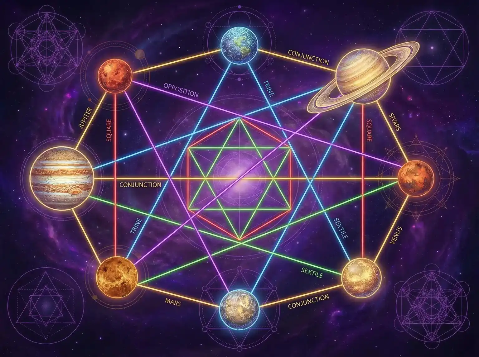 行星相位解读 - 青柠视频在线观看BD | 占星学进阶